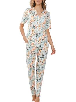 Pastunette Dames Weiß Pyjama