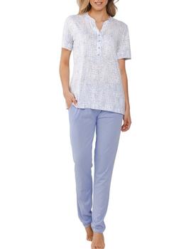 Pastunette Dames Blau Pyjama