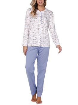 Pastunette Dames Blau Pyjama