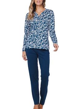 Pastunette Dames Navy-Blau Pyjama