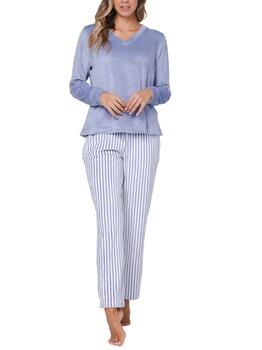 Pastunette Dames Blau Pyjama