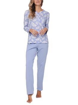 Pastunette Dames Blau Pyjama