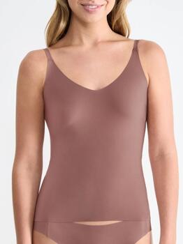 Sloggi Zero Feel Braun Spaghetti Top