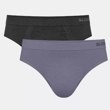Sloggi Men GO Smooth Schwarz Slip
