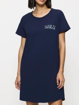 Triumph Nightdresses Navy-Blau Nachtkleid