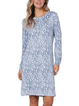 Pastunette Dames Blau Nachtkleid