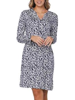 Pastunette Dames Blau Nachtkleid