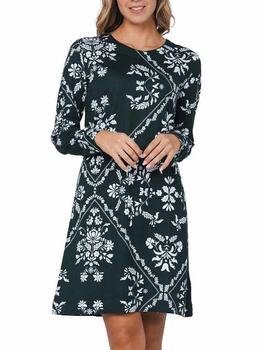 Pastunette Dames Grün Nachtkleid