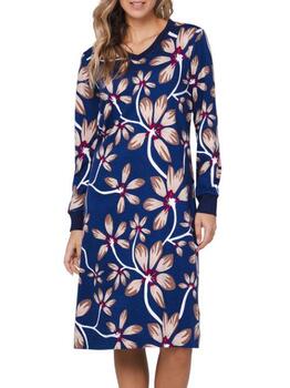 Pastunette Dames Blau Nachtkleid