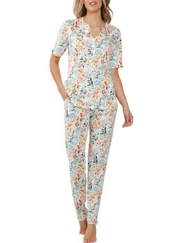 Pastunette Dames Weiß Pyjama