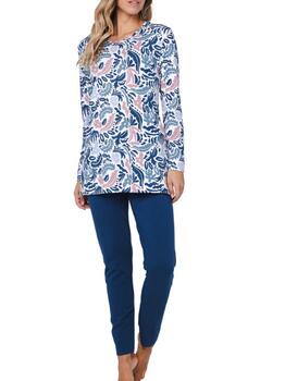 Pastunette Dames Blau Pyjama