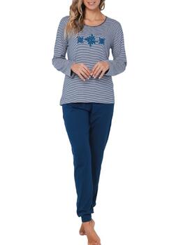 Pastunette Dames Blau Pyjama
