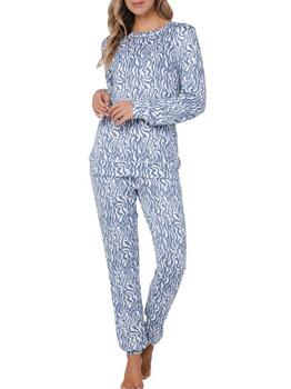 Pastunette Dames Blau Pyjama