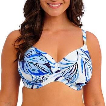 Fantasie schwimmen Kefalonia Weiß/Blau Gemoldefer Bikini BH