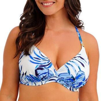 Fantasie schwimmen Kefalonia Weiß/Blau Gemoldefer Bikini BH