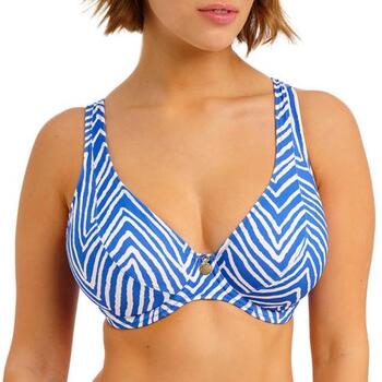 Freya Swim Fiji Falls Blau/Weiß Gemoldefer Bikini BH