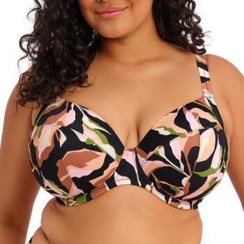 Elomi Schwimmen Ocean Avenue Schwarz Unwattierter Bikini BH