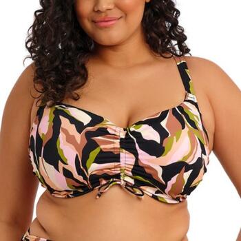 Elomi Schwimmen Ocean Avenue Schwarz Unwattierter Bikini BH