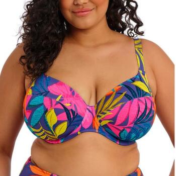 Elomi Schwimmen Porto Rafti Blau Unwattierter Bikini BH