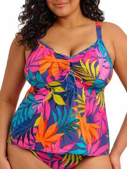 Elomi Schwimmen Porto Rafti Blau Tankini Top