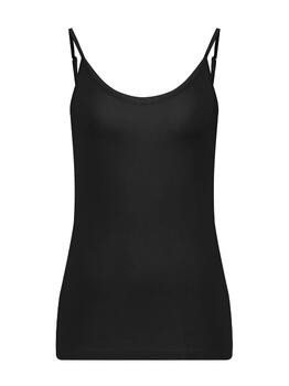 RJ Bodywear Allure Schwarz Spaghetti Top