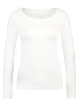 RJ Bodywear Thermo Pro Gebrochenes Weiß Frauen Thermo T-Shirt
