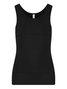 RJ Bodywear Pure Color Shape Schwarz Damen Hemd