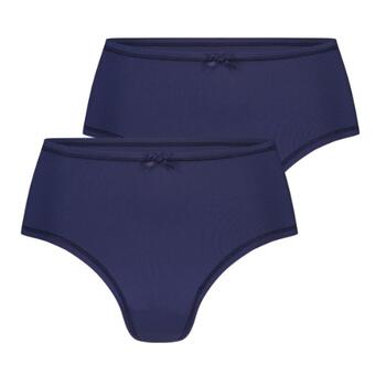 RJ Bodywear Pure Color Extra comfort Navy-Blau String