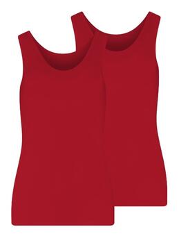 RJ Bodywear Pure Color Extra comfort Rot Damen Hemd