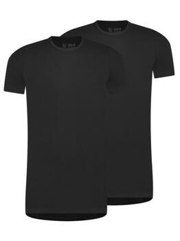 RJ Bodywear Männer Everyday Schwarz Shirt