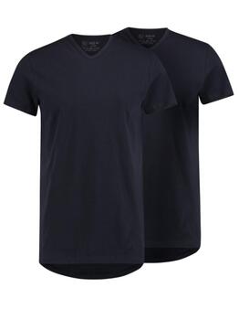RJ Bodywear Männer Everyday Navy-Blau Shirt