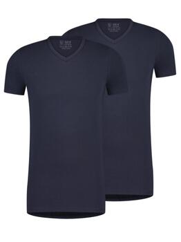 RJ Bodywear Männer Everyday Navy-Blau Shirt