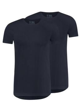 RJ Bodywear Männer Everyday Navy-Blau Shirt