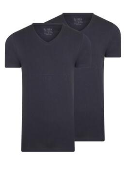 RJ Bodywear Männer Everyday Navy-Blau Shirt