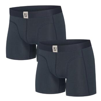 RJ Bodywear Männer Everyday Navy-Blau Baumwoll-Boxershort
