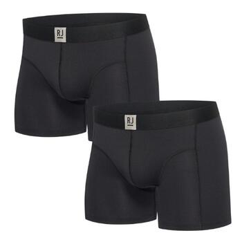 RJ Bodywear Männer Pure Color  Schwarz Sport Boxershort