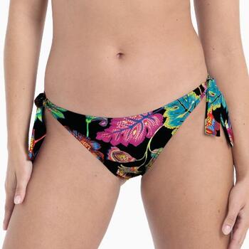Rosa Faia Bademode Adella Schwarz/Print Bikini Slip