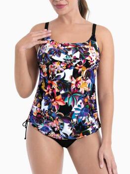 Anita Care Latina Schwarz/Print Prothesen-Tankini