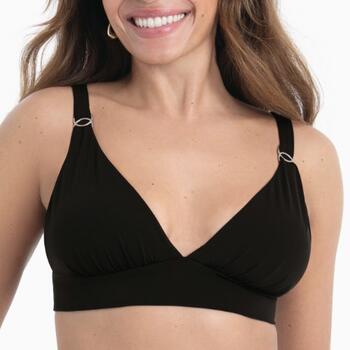 Rosa Faia Bademode Pure Schwarz Gemoldefer Bikini BH