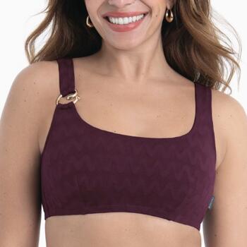 Rosa Faia Bademode Vivien Violett Unwattierter Bikini BH