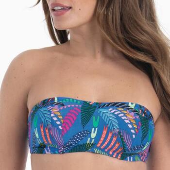 Rosa Faia Bademode Bella Blau Unwattierter Bikini BH