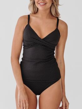 Bomain Rome Schwarz Tankini Set