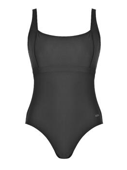 Naturana Badmode Dames Schwarz Prothesen-Badeanzug