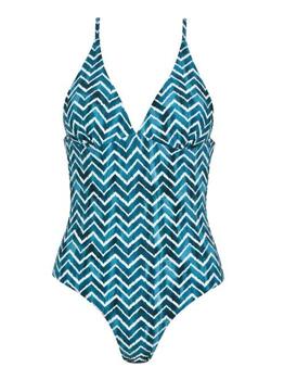 Naturana Badmode Dames Grün Badeanzüge