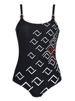 Naturana Badmode Dames Schwarz Badeanzüge