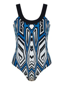 Naturana Badmode Dames Schwarz Badeanzüge