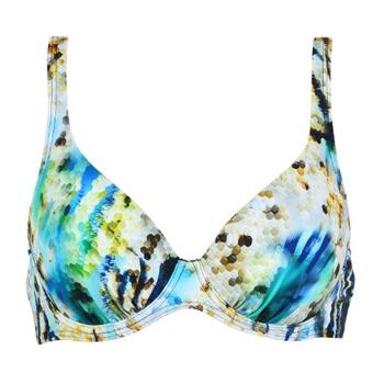 Naturana Badmode Dames Blau Unwattierter Bikini BH