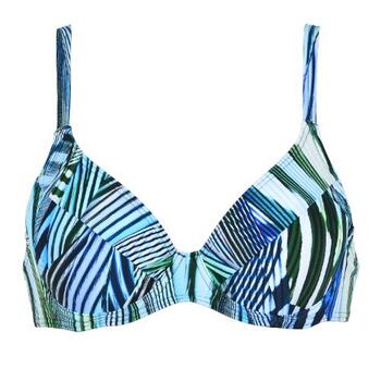 Naturana Badmode Dames Navy-Blau Gemoldefer Bikini BH