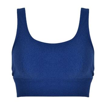 Naturana Badmode Dames Navy-Blau Unwattierter Bikini BH