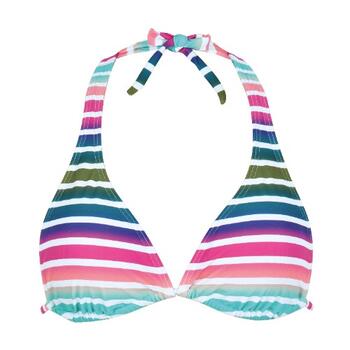 Naturana Badmode Dames Petrol Gemoldefer Bikini BH